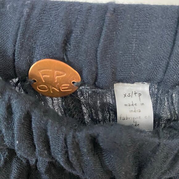 FP One - Free People Clover Skirt - Black - Size XS - Picture 8 of 8